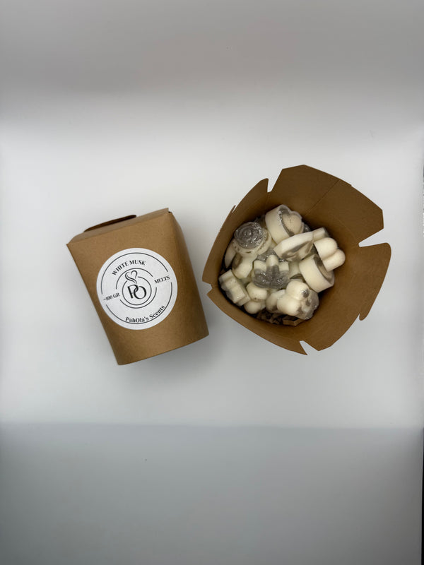 Cardboard packaging with a product inside on a white background