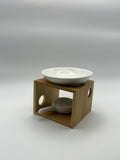 Bamboo& Ceramic Wax Melt Burner